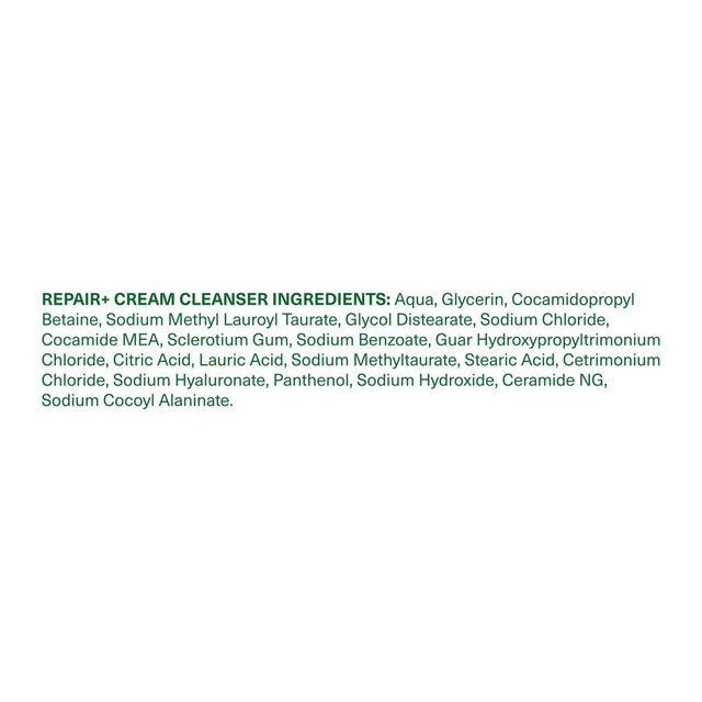 Simple Repair+ cream cleanser 240ml (British brand)