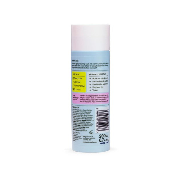 My Expert Midwife baby wash 200ml, imported from the UK