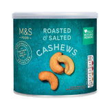 M&S roasted and salted cashew nuts 300g, imported from the UK