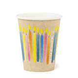 M&S Talking Tables Candles Recyclable Paper Party Cups 8 Pack 237ml- Buy online at McGrocer