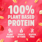 TREK White Chocolate Raspberry Protein Flapjacks 3 x 50g (British brand)
