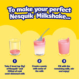 Nesquik strawberry milkshake powder 500g, imported from the UK