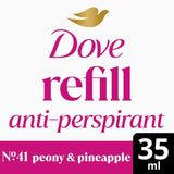 M&S Dove No41 Peony & Pineapple 72h Antiperspirant Deodorant Refill Pack- Buy online at McGrocer
