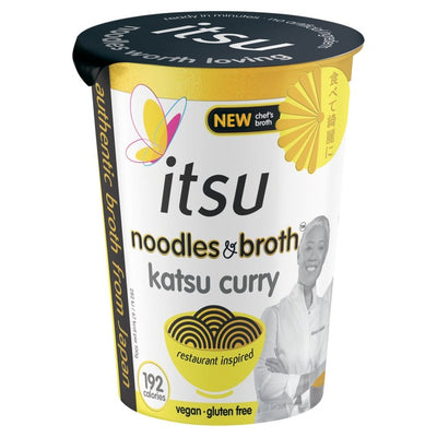 Itsu Nouilles et Bouillon Instantanés Katsu Curry Pot 64g