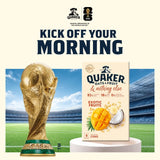 Quaker Exotic Fruits porridge sachets 33g, imported from the UK