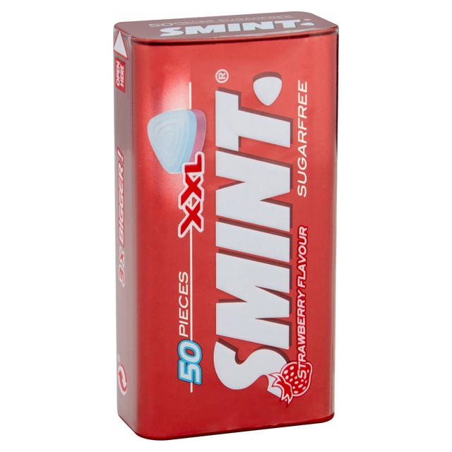 Smint Strawberry Sugar Free Mints 35g (British brand)