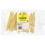 M&S organic baby corn 125g, imported from the UK