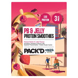M&S Pack'd Peanut Butter & Jelly Protein Smoothie Kit Frozen Blend 3 x 142g- Buy online at McGrocer