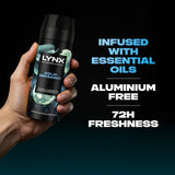 Lynx Aqua Bergamot Deodorant Body Spray 150ml, UK version