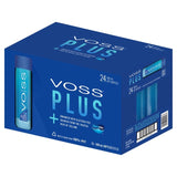 Voss Plus Still Mineral Water with Electrolytes 24 x 500ml (British brand)