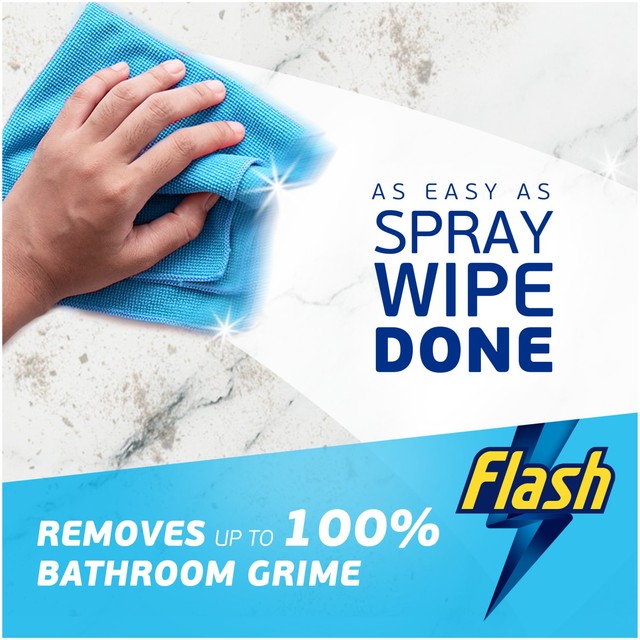 Flash bathroom cleaning spray White Blossom 800ml - British product