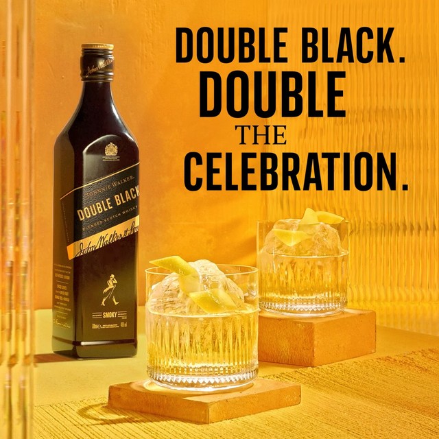 Johnnie Walker Double Black blended Scotch whisky (British brand)