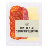 M&S M&S Gouda Cheese Chorizo and Salami Sandwich Selection- Buy online at McGrocer