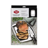 M&S Tala Performance Carving Tray Stainless Steel 35.5 x 25cm- Buy online at McGrocer