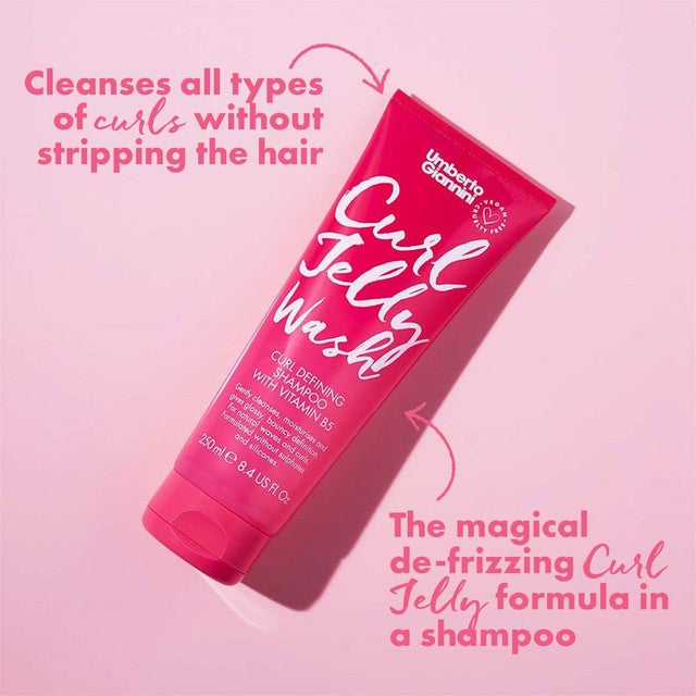 Umberto Giannini Curl Jelly Shampoo 250ml (British brand)