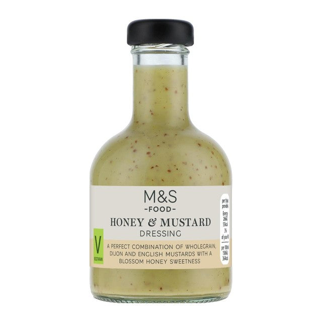 M&S honey mustard dressing 235ml, imported from the UK