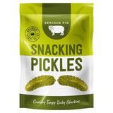 M&S Serious Pig Crunchy Tangy Mini Gherkins Pickled Snack 40g- Buy online at McGrocer