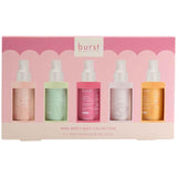 M&S M&S Burst Bodycare Mini Body Mist Collection - Shea, Aloe, Cherry, Coconut, Mango - 5 x 50ml- Buy online at McGrocer