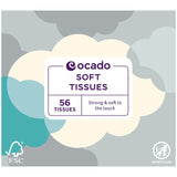 Ocado Soft Tissues Cube 56 tissues, imported from the UK