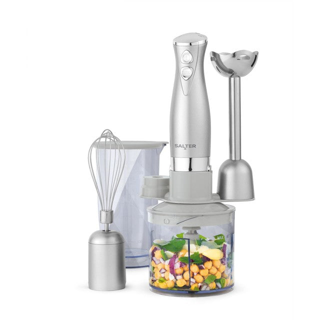 Salter 3-in-1 blender set with food processor and beaker, UK version