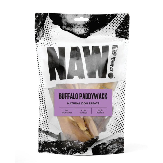 NAW buffalo paddywack dog chew 200g, imported from the UK