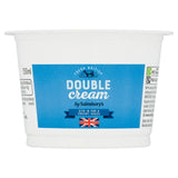 Sainsburys British Double Cream 150ml