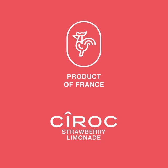 Ciroc Strawberry Limonade vodka 70cl - British product