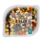 M&S M&S Four Bean Salad in Mint Vinaigrette Prepared Salad 240g- Buy online at McGrocer