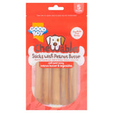Good Boy Chewables Sticks peanut butter dog treats - British product