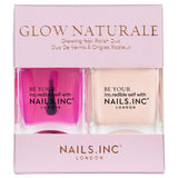 M&S Nails Inc Glow Naturale Duo Nail Polish 2 x 14ml- Buy online at McGrocer