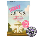 Diddly Squat Farm mushroom and wild garlic crisps, UK version