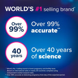 Clearblue Visual Early Detection Pregnancy Test 2 Tests - British product