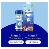Aptamil 2 Follow On Milk ready to feed 12x200ml - British product