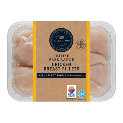 M&S M&S Freiland-Hähnchenbrustfilets Geflügel 500g - Online bei McGrocer kaufen
