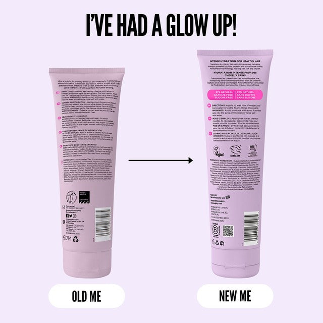 Noughty To The Rescue Moisture Boost Shampoo 250ml, imported from the UK