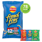 Walkers French Fries crispy potato snacks variety pack 12 x 18g (British brand)