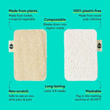 Seep eco sponge scourer (British brand)