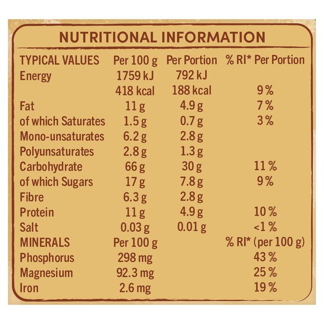 Jordans Simply Granola with a hint of honey 750g, UK version