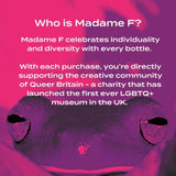 Madame F rosé wine 75cl, imported from the UK