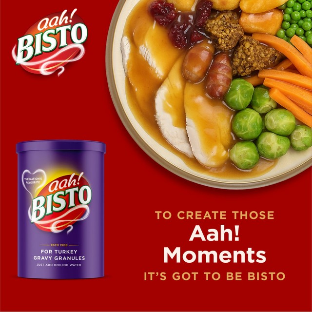 Bisto turkey gravy granules 190g - British product