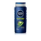 M&S NIVEA MEN Energy Mint Extract 3 in 1 Shower Gel 400ml- Buy online at McGrocer