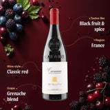 Virgin Wines Cairanne Rouge red wine 75cl (British brand)
