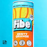 Fibe Zesty Orange canned fibre drink 4 x 250ml - British product