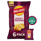 M&S Walkers Sticky Teriyaki Sharing Crisps Multipack 25g (Pack of 6)- Buy online at McGrocer