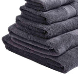 M&S extra large pure cotton towel dark charcoal, UK version