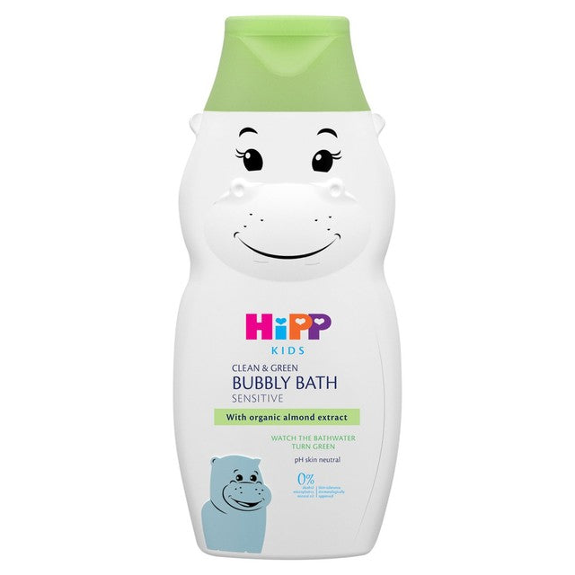 HiPP Kids Clean & Green Bubble Bath for Sensitive Skin 300ml, UK version
