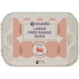 Ocado Large Free Range Eggs 6 per pack