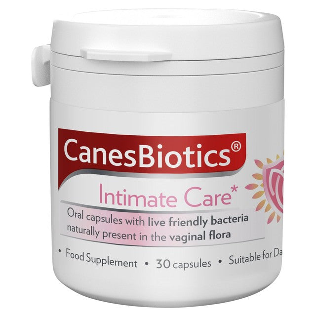 Canesten Canesbiotics oral probiotic supplement 30 capsules - British product