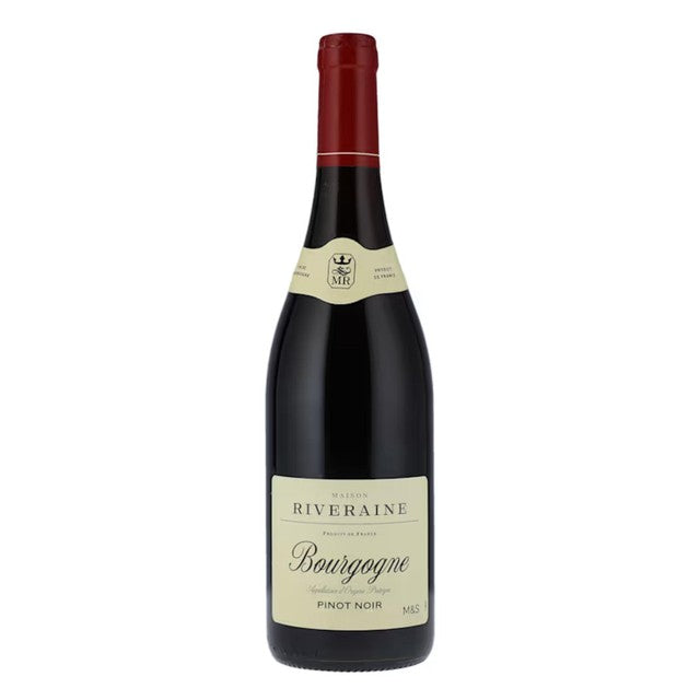 M&S Bourgogne Pinot Noir red wine 75cl, imported from the UK