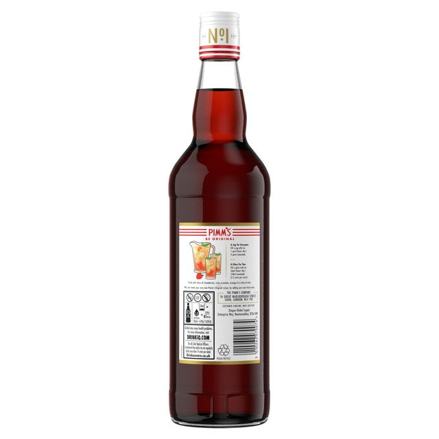 Pimms No.1 Cup gin-based spirit 70cl, imported from the UK